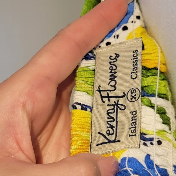 🖤 KENNY FLOWERS "THE POSITANO" RESORT DRESS - Picture 7 of 8